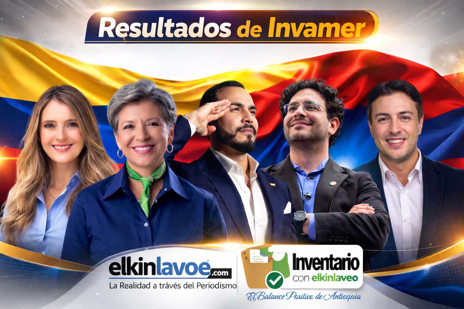 📊 Encuesta Invamer 2026: así se mueve el tablero presidencial a tres meses  de la primera vuelta - Elkin Lavoe | La Realidad a través del Periodismo